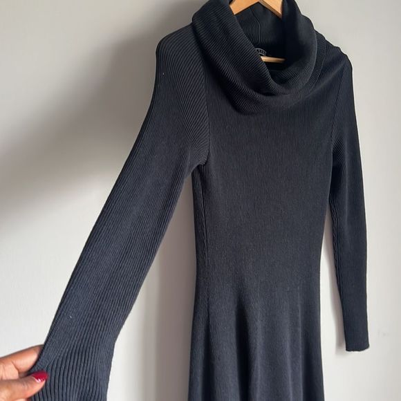 Peruvian connection ribbed turtle neck sweater dress - Picture 8 of 13